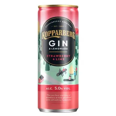 קופרברג קוקטייל גין ותות ליים