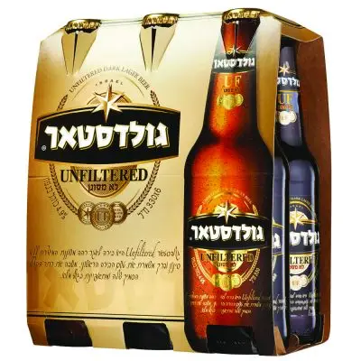 גולדסטאר לא מסונן מארז