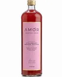 קוקטיל אמור תות בננה