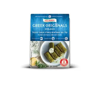 עלי גפן ממלואים באורז ועשבי תיבול