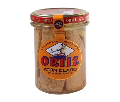 טונה צהובה בשמן זית אורטיז