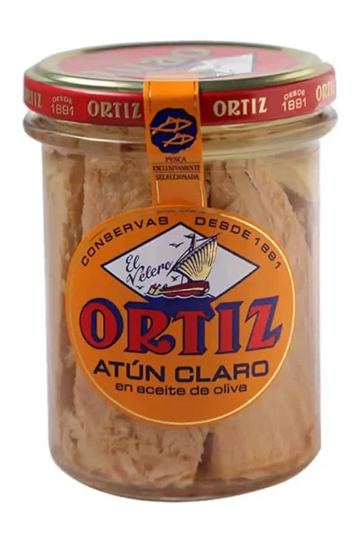 טונה צהובה בשמן זית אורטיז