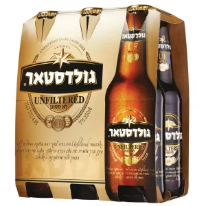 גולדסטאר לא מסונן מארז