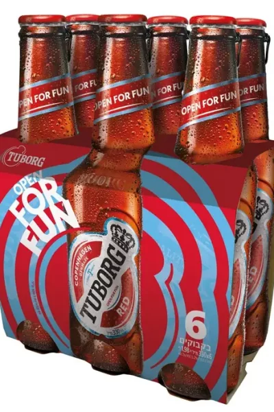 בירה טובורג רד מארז