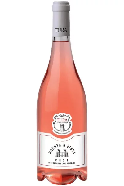 Tura Winery יין טורא רוזה כשר ישראלי