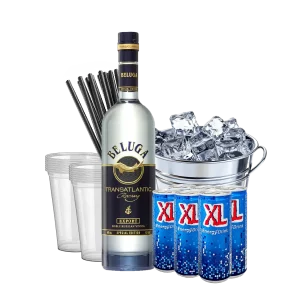 בלוגה טראנסאטלנטיק + קרח + 6 XL + כוסות + קשים