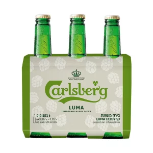 בירה קרלסברג מעוננת לומה מארז