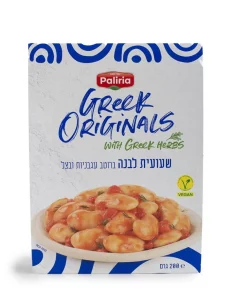 שעועית לבנה ברוטב גבניות ובצל