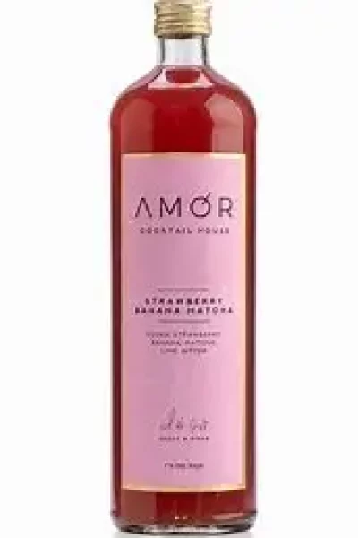 קוקטיל אמור תות בננה